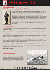 Llangwm: A Village at War Exhibition 1916-3